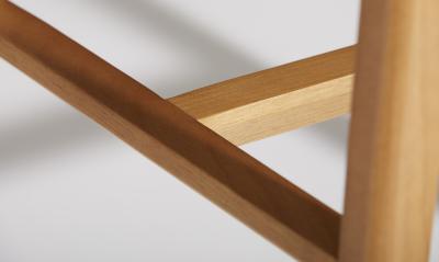  SIMONINI Minimalist Style Stool in Natural Solid Wood