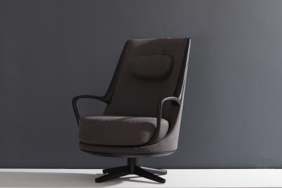  SIMONINI Modern Brazilian Armchair in Solid Wood Textiles or Leathers