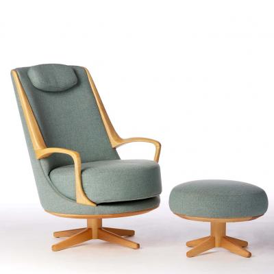  SIMONINI Modern Brazilian Armchair in Solid Wood Textiles or Leathers