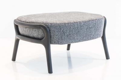 SIMONINI Modern Organic style Collana armchair in Solid Wood leather Flexible Seating