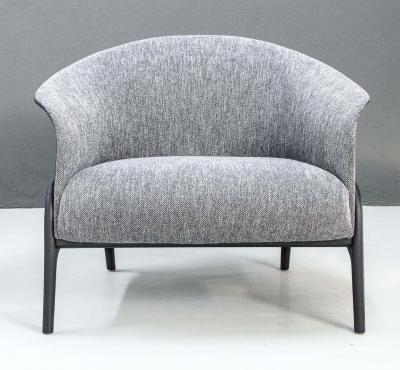  SIMONINI Modern Organic style armchair in Solid Wood Upholstered Flexible Seating