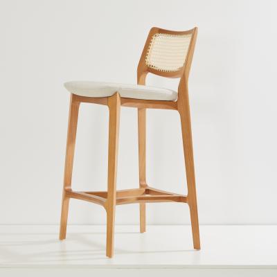  SIMONINI SA10 NATURAL SOLID WOOD NATURAL CANING BACK TEXTILE SEATING