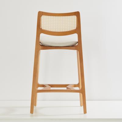  SIMONINI SA10 NATURAL SOLID WOOD NATURAL CANING BACK TEXTILE SEATING