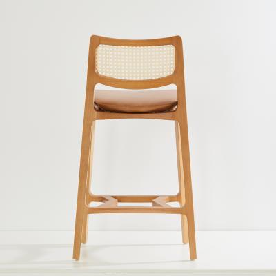  SIMONINI SA11 NATURAL SOLID WOOD NATURAL CANING BACK NATURAL LEATHER