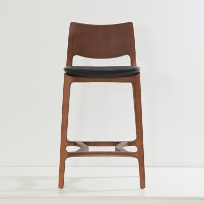  SIMONINI SA13 WALNUT SOLID BACK NATURAL LEATHER BLACK SAMBA