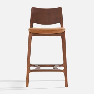  SIMONINI SA15 WALNUT SOLID BACK CAMEL NATURAL LEATHER