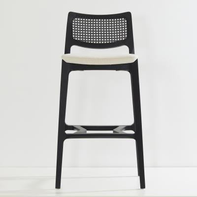 SIMONINI SA7 BLACK EBONIZED CANE TEXTILES SEATING