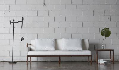  SIMONINI Solid wood and Metal Side Table Minimalist Design for Outdoors