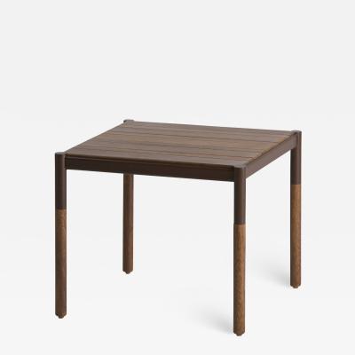  SIMONINI Solid wood and Metal Side Table Minimalist Design for Outdoors