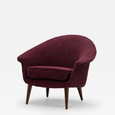  SM Wincrantz Swedish Modern Star Lounge Chair by SM Wincrantz Sweden 1950s