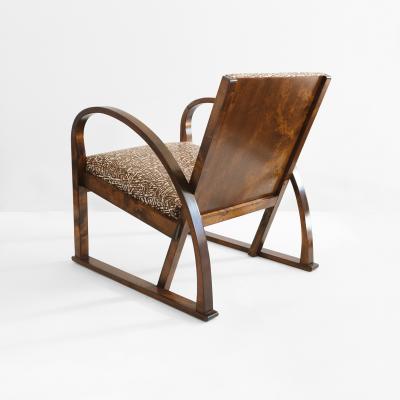  SMF Svenska M belfabriken Bodafors AXEL LARSSON FUNKIS MODERNIST ARMCHAIR FOR SFM BODAFORS SWEDEN 1930
