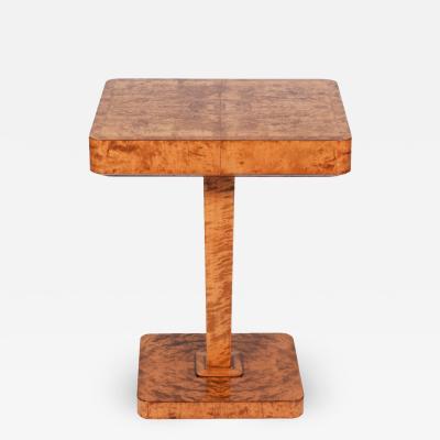  SMF Svenska M belfabriken Bodafors Swedish Art Deco side table for Bodafors 1930s