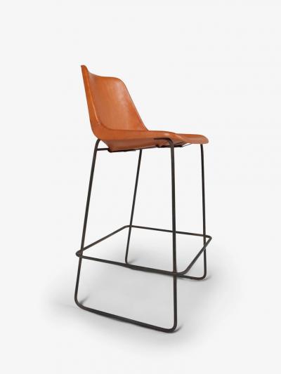  SOL Y LUNA HIGH LEATHER GIRON BAR STOOL