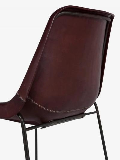  SOL Y LUNA HIGH LEATHER GIRON BAR STOOL