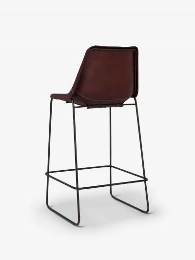  SOL Y LUNA HIGH LEATHER GIRON BAR STOOL