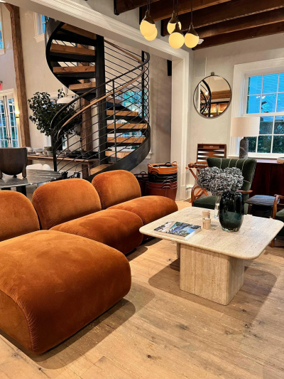  SOL Y LUNA SMALL LEATHER BASKET