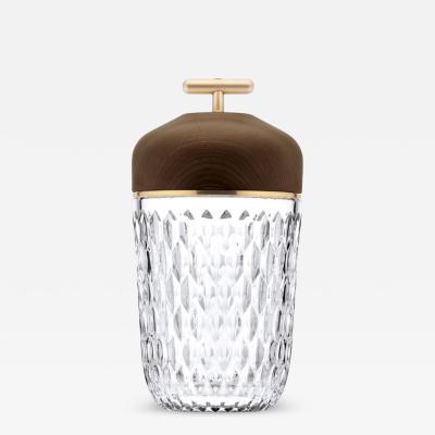  ST LOUIS ST LOUIS FOLIA DARK WOOD GOLD FINISH PORTABLE LAMP