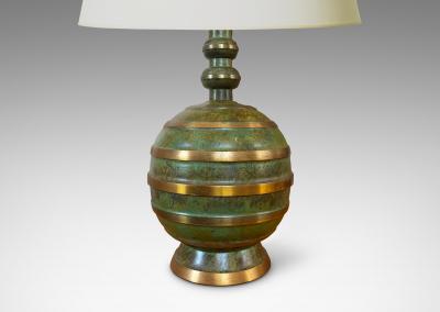  SVM Handarbete Art Deco Table Lamps by SVM Handarbete