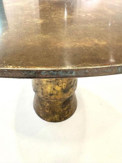  SW Studios Patinated Bronze Center Table by SW Studios