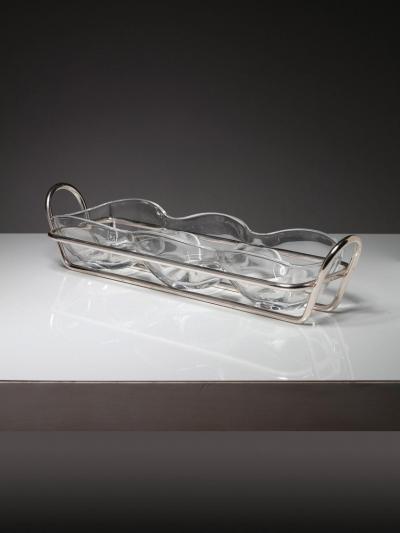  Sabattini Argenteria Pair of Serving Pieces by Lino Sabattini for Argenteria Sabattini