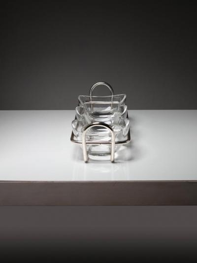  Sabattini Argenteria Pair of Serving Pieces by Lino Sabattini for Argenteria Sabattini