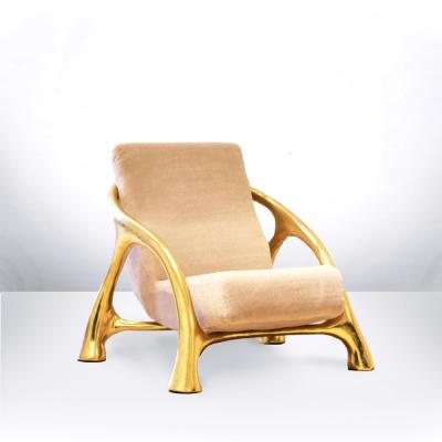  Saccomanno Dayot YAKA GOLD CHAIR