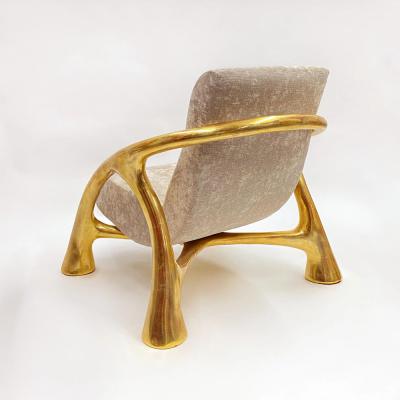 Saccomanno Dayot YAKA GOLD CHAIR