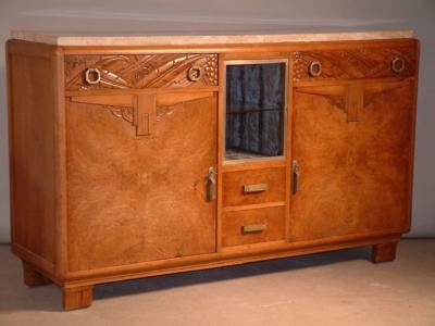  Saddier et Fils Saddier et Fils Attributed Modernist Cabinet