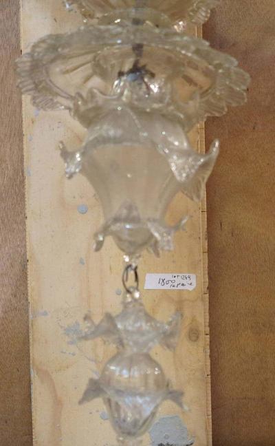  Salviati 1940s Pair of Murano Sconces attributed to Salviati