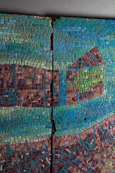  Salviati Monumental Salviati Co Murano Glass Mosaic Map of Venice Late 19th Century