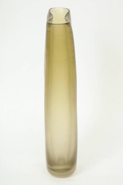  Salviati Salviati Topaz Murano Glass Vase