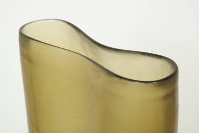  Salviati Salviati Topaz Murano Glass Vase