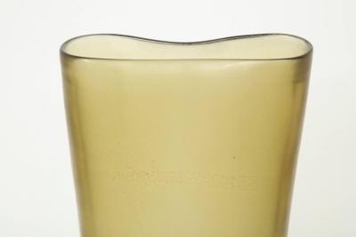  Salviati Salviati Topaz Murano Glass Vase