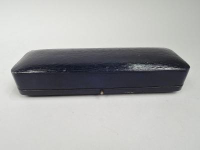  Sampson Mordan Co Set of 4 English Sterling Silver Enamel Fox Place Card Menu Holders