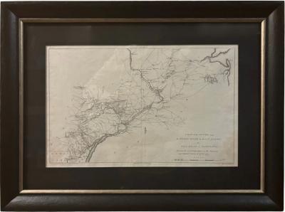  Samuel Lewis A Map of the Country from Rariton River in East Jersey to Elk Head in Maryland 