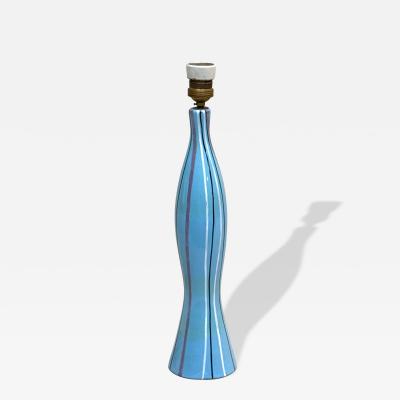  San Polo Italian Hand Paint Sculpture Table Lamp by Otello Rosa San Polo Venezia 1950