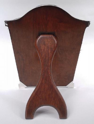  Sanders Mackenzie Large Gorgeous English Art Deco Blue Enamel Picture Frame 1927