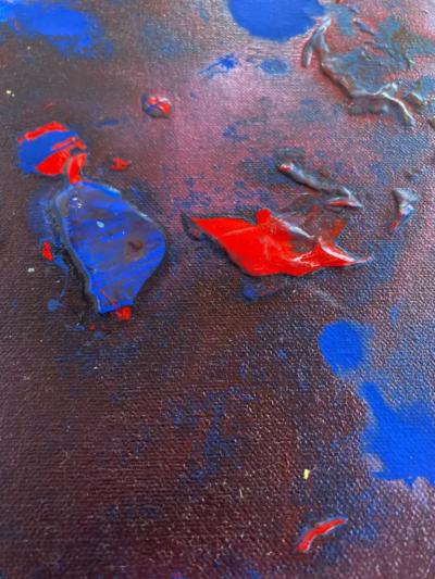  Sandro Ward Abstract Painting Acrylic on Canvas by Brazilian Artist Sandro Ward Rio 2017