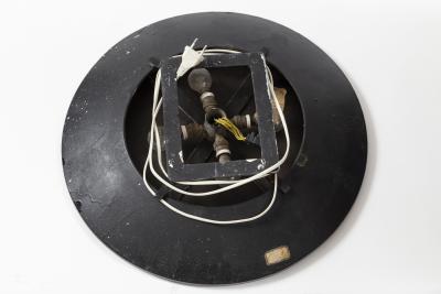  Santambroggio e DeBerti Mid Century Italian Illuminated Wall Mirror By Santambroggio e DeBerti Labeled