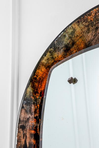  Santambrogio De Berti Backliti Round Mirror