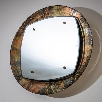  Santambrogio De Berti Illuminated Wall Mirror by Santambrogio e De Berti Italy 1950s