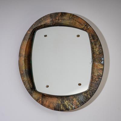  Santambrogio De Berti Illuminated Wall Mirror by Santambrogio e De Berti Italy 1950s