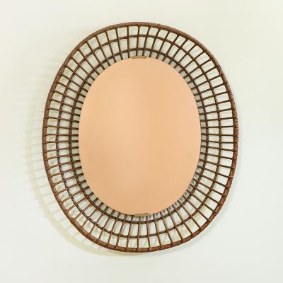  Santambrogio De Berti Santambrogio and De Berti Wall Mirror 60s