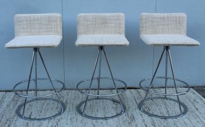  Saporiti 1980s Dania Bar Stools Designed By Salvati E Tresoldi For Saporiti