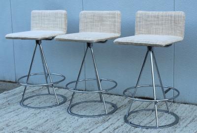  Saporiti 1980s Dania Bar Stools Designed By Salvati E Tresoldi For Saporiti