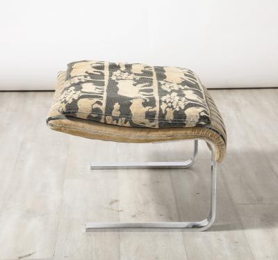  Saporiti Giovanni Offredi Onda Lounge Chair and Ottoman for Saporiti Italy circa 1970