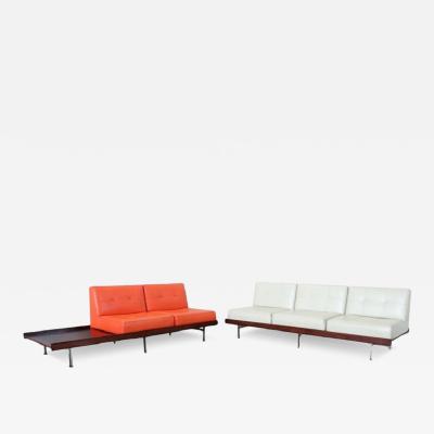  Saporiti Italian Design Sofa Set by Saporiti with Original Label circa 1960s