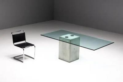  Saporiti Sapo Dining Table by Sergio and Giorgio Saporiti Italy 1970s