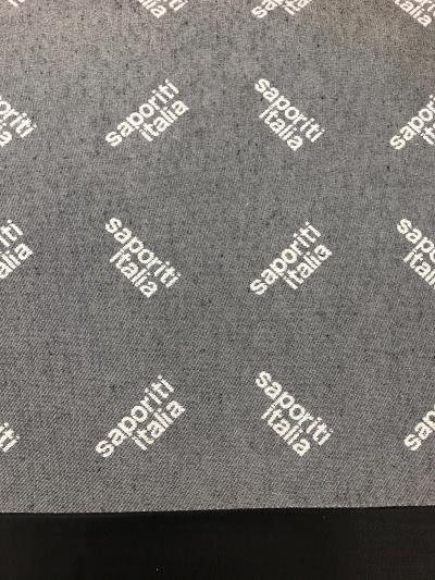  Saporiti Saporiti Italia Padded Leather and Stainless Steel Sofa