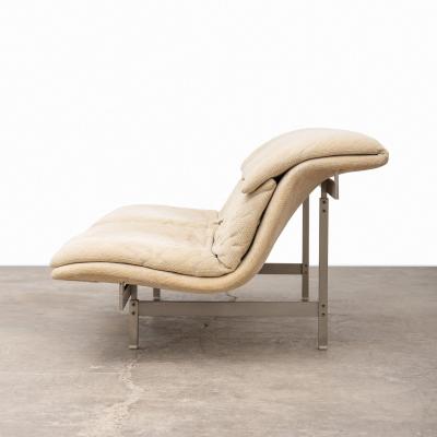  Saporiti Saporiti Italia Two Seater Wave Sofa by Giovanni Offredi 1970s